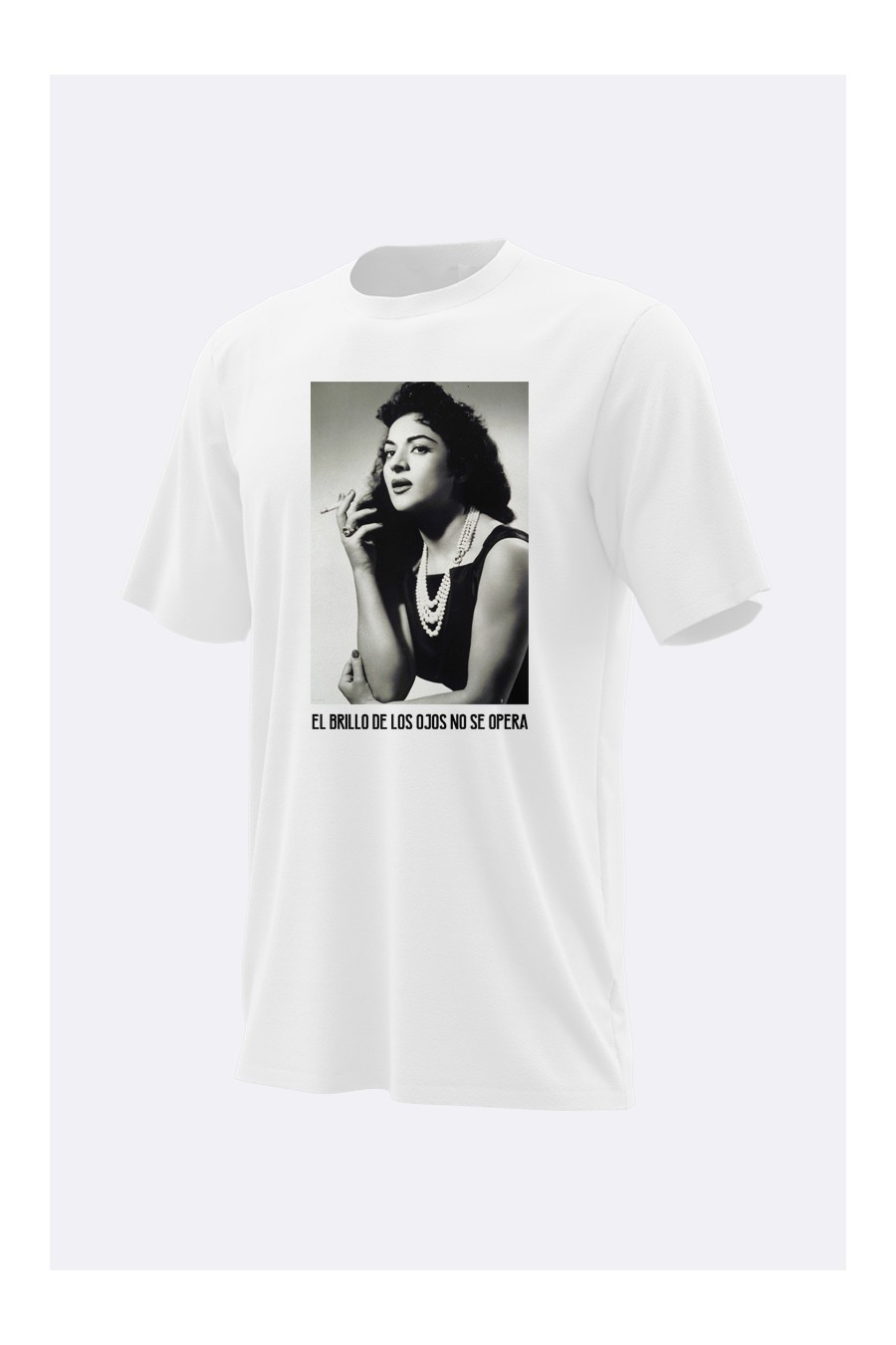 correr Medicina preposición Camiseta Lola Flores- Camiseta personalizada RotusolLaboral.com Talla S  Color Blanco